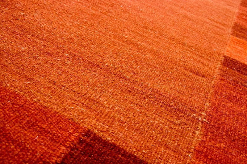 Tappeto Kelim - Tendenza - 202 x 143 cm - arancione