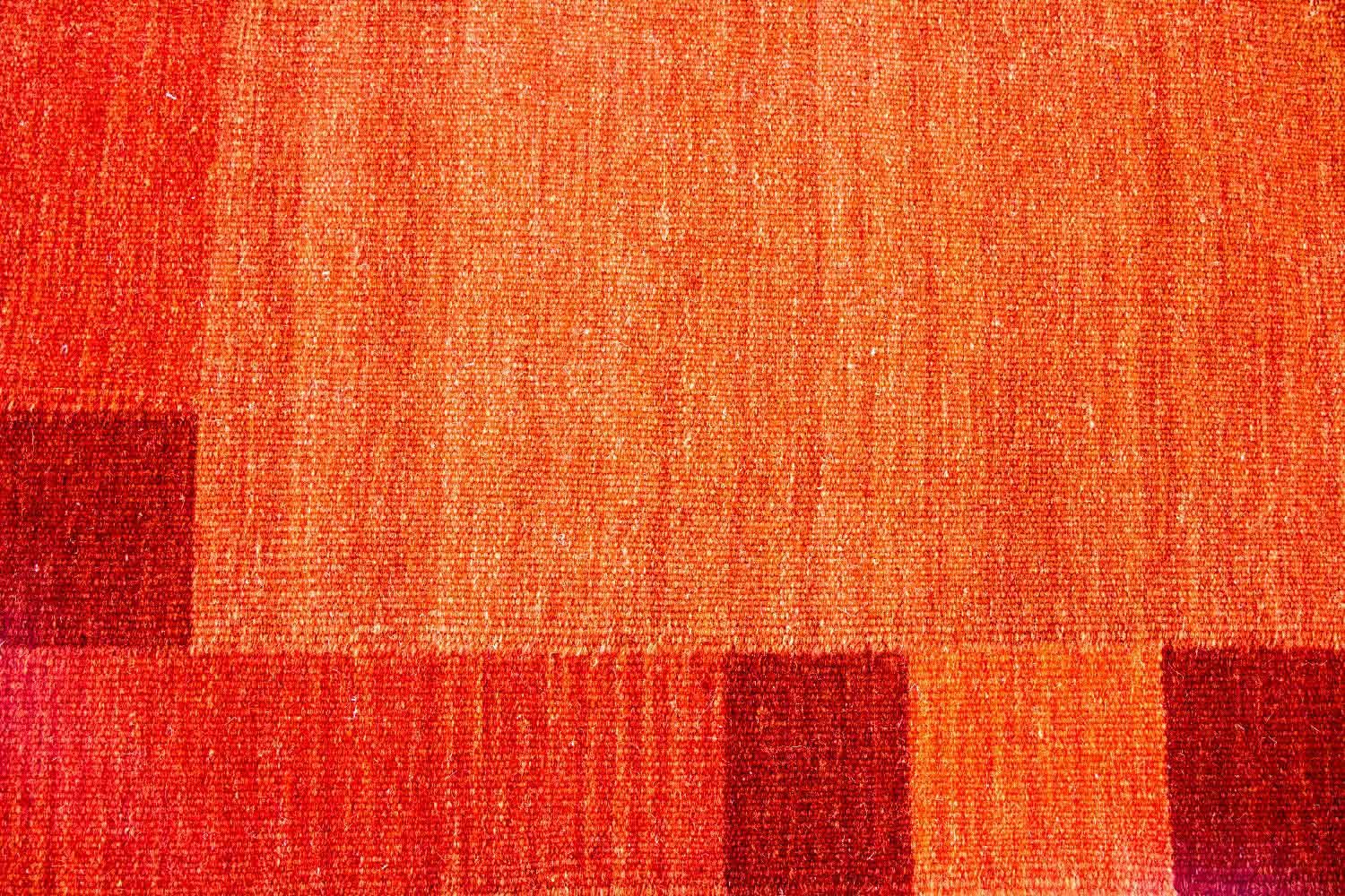 Tappeto Kelim - Tendenza - 202 x 143 cm - arancione