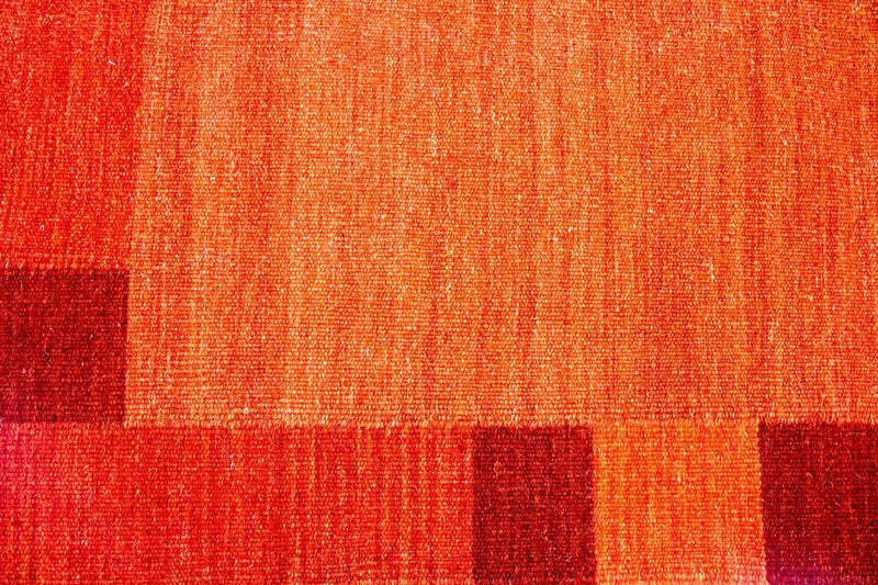 Tappeto Kelim - Tendenza - 202 x 143 cm - arancione