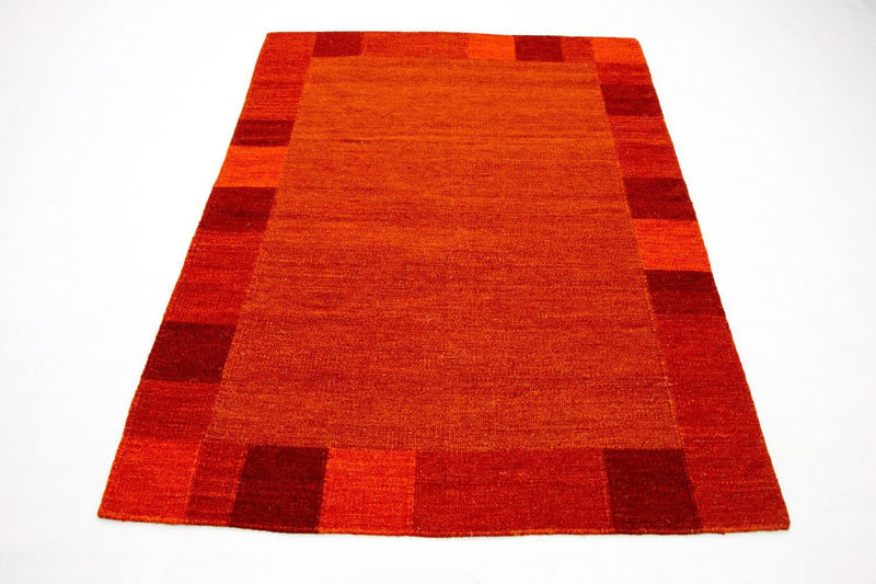 Tappeto Kelim - Tendenza - 202 x 143 cm - arancione