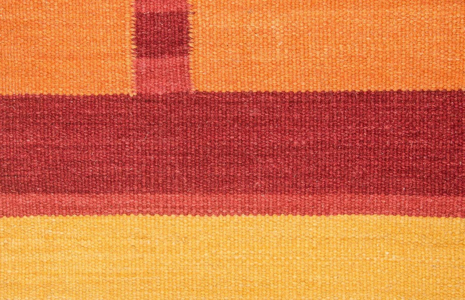 Tappeto Kelim - Tendenza - 205 x 145 cm - arancione