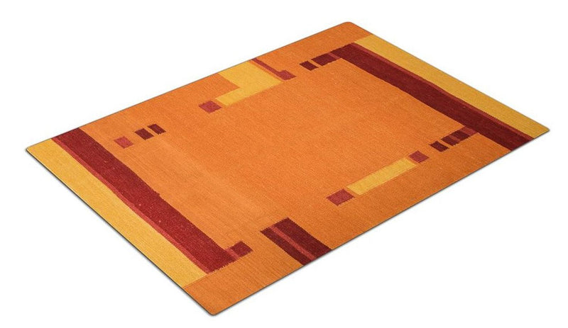 Tappeto Kelim - Tendenza - 205 x 145 cm - arancione