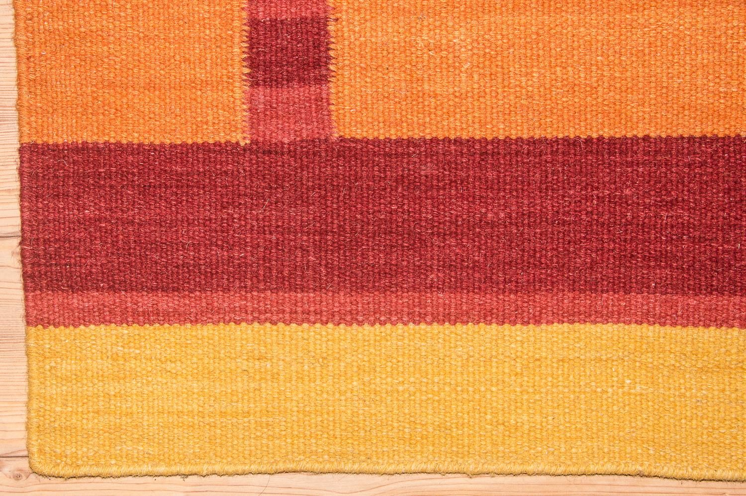 Tappeto Kelim - Tendenza - 205 x 145 cm - arancione