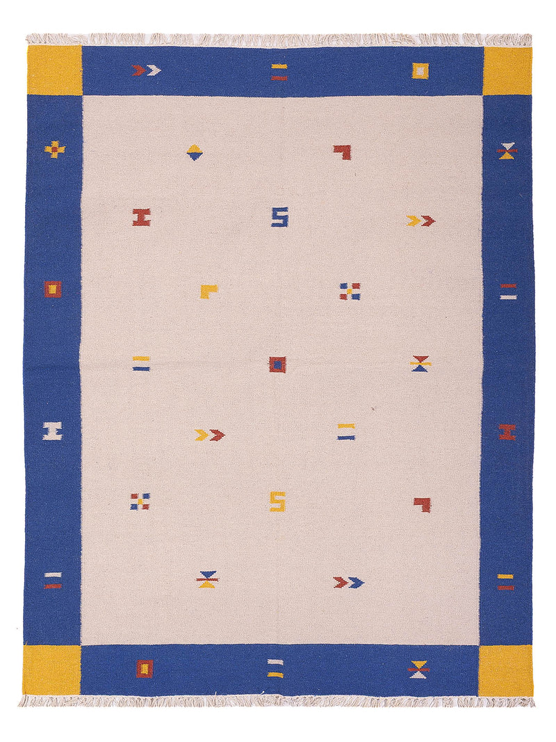 Kelim Teppich - Trendy - 240 x 170 cm - beige