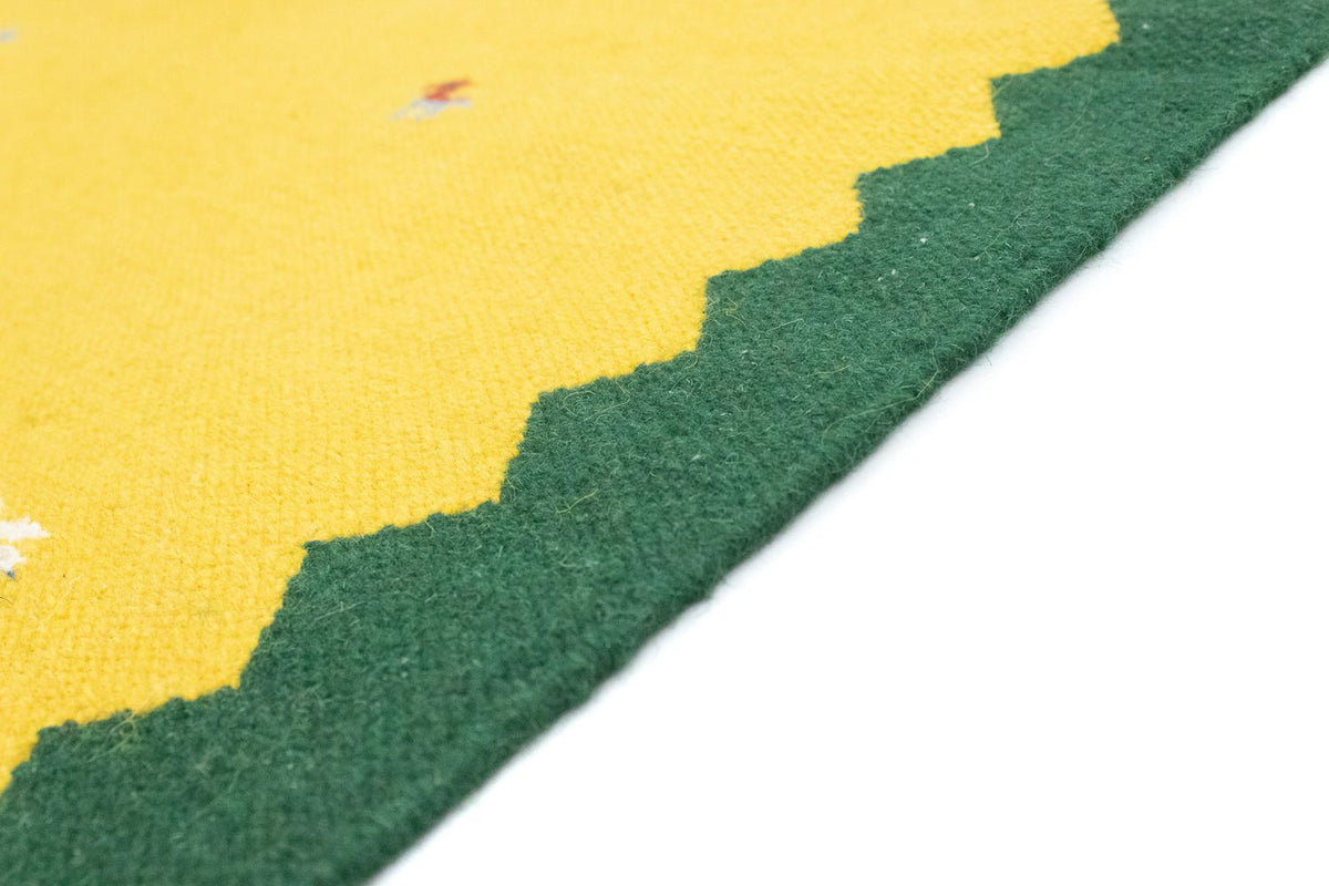 Tappeto Kelim - Tendenza - 180 x 120 cm - giallo