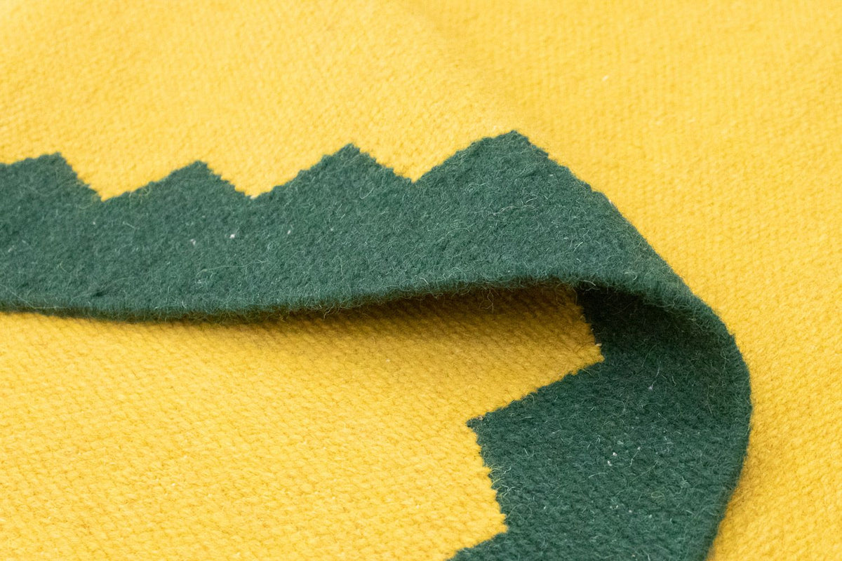 Tappeto Kelim - Tendenza - 180 x 120 cm - giallo