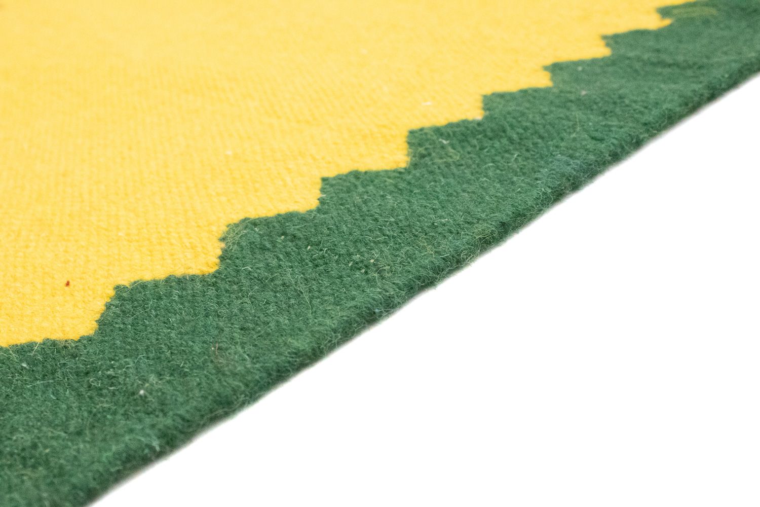 Tappeto Kelim - Tendenza - 180 x 120 cm - giallo