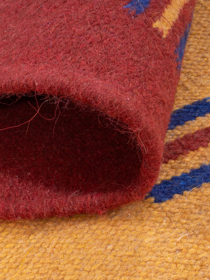 Kelim Teppich - Trendy - 240 x 170 cm - senfgelb