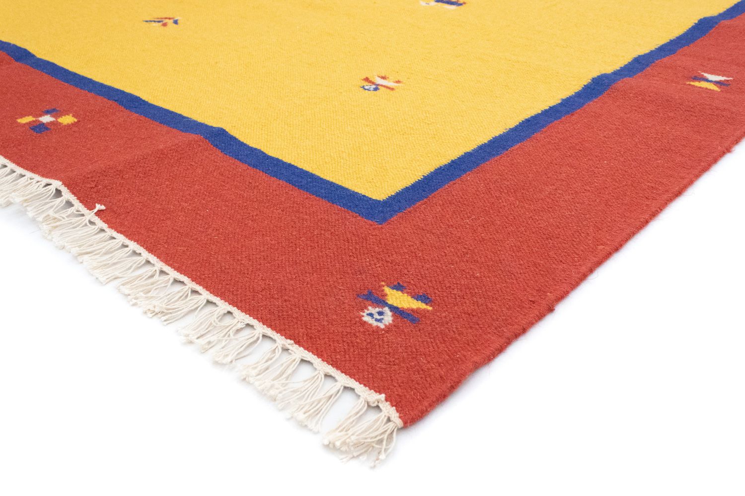 Tappeto Kelim - Tendenza - 300 x 200 cm - giallo