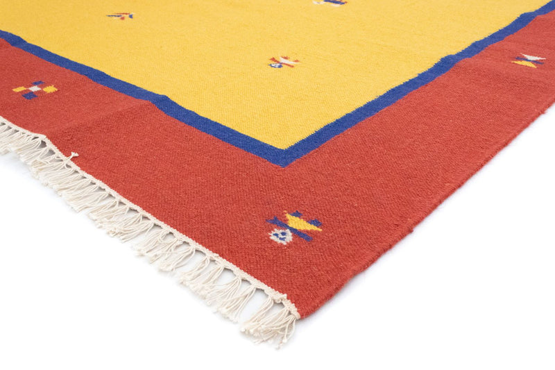 Tappeto Kelim - Tendenza - 300 x 200 cm - giallo