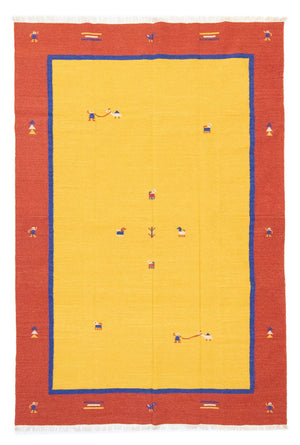 Tappeto Kelim - Tendenza - 300 x 200 cm - giallo
