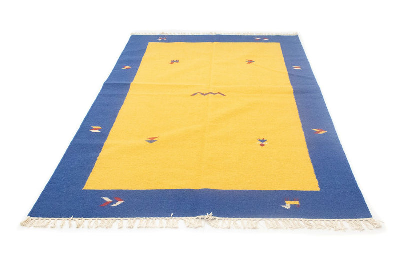 Tappeto Kelim - Tendenza - 200 x 140 cm - giallo