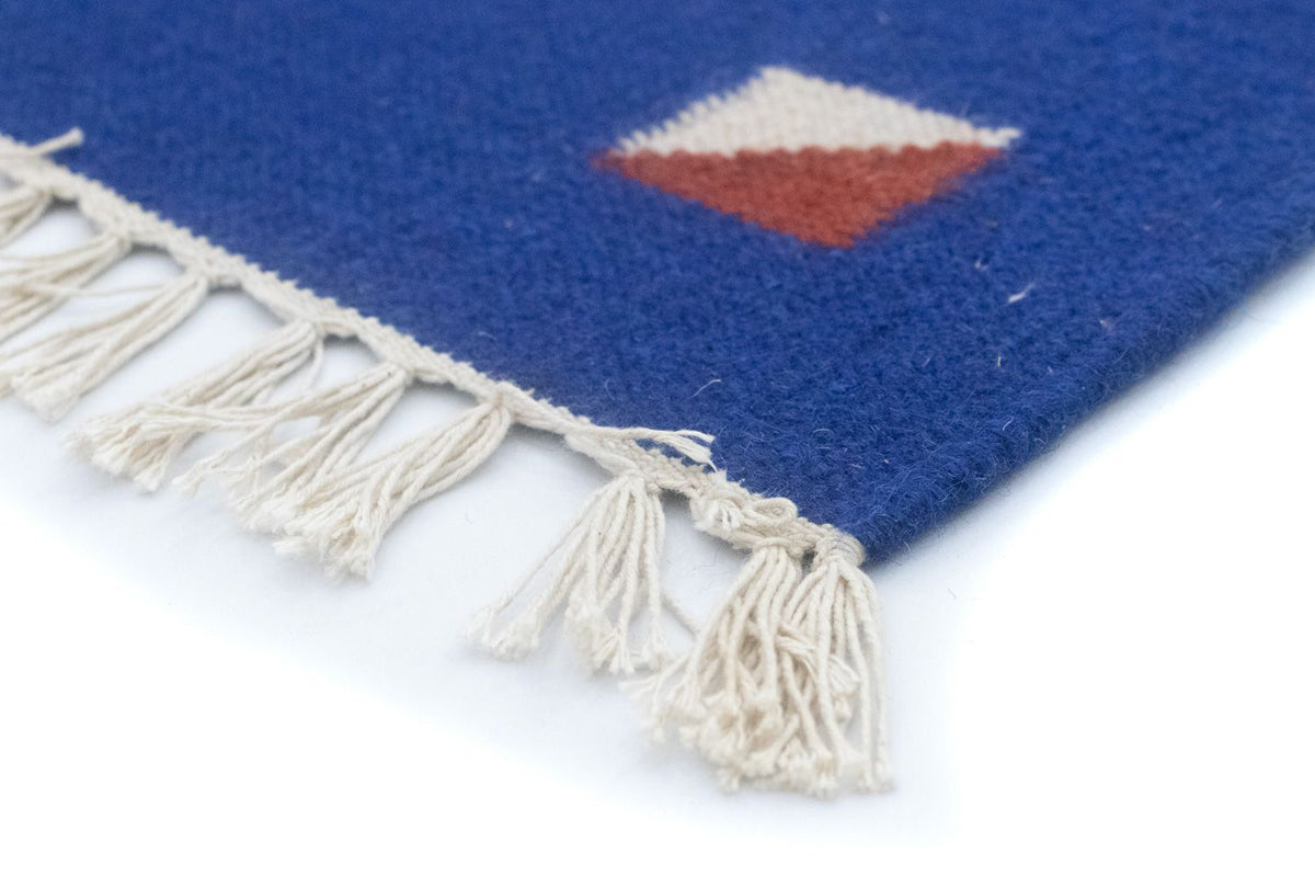 Tappeto Kelim - Tendenza - 200 x 140 cm - giallo