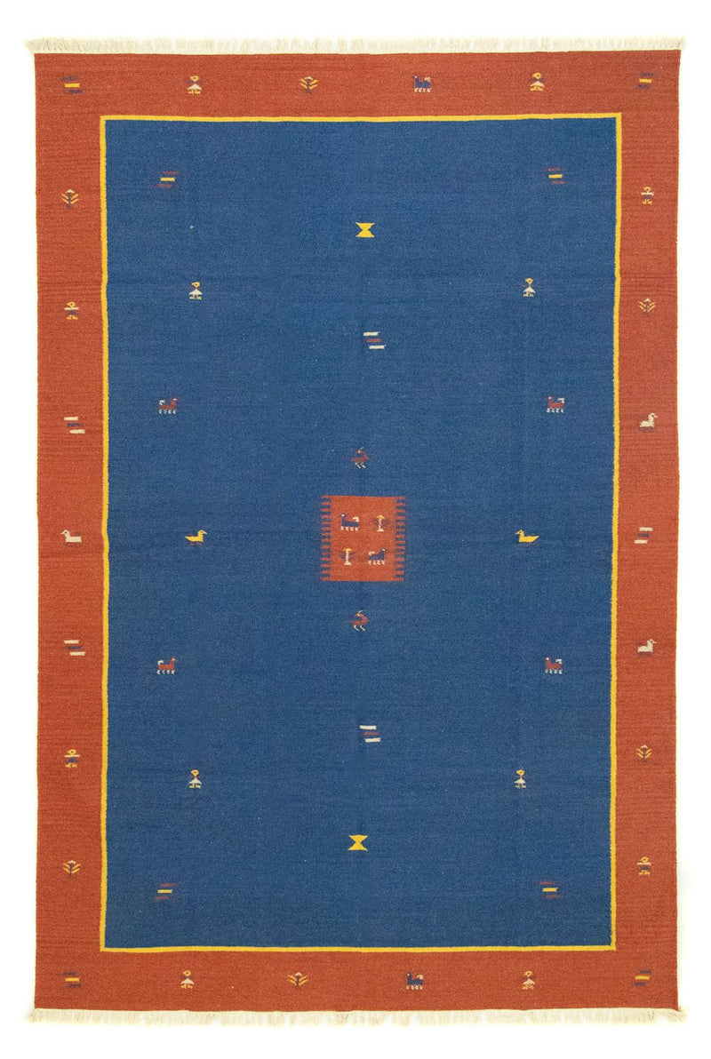 Tappeto Kelim - Tendenza - 300 x 200 cm - blu