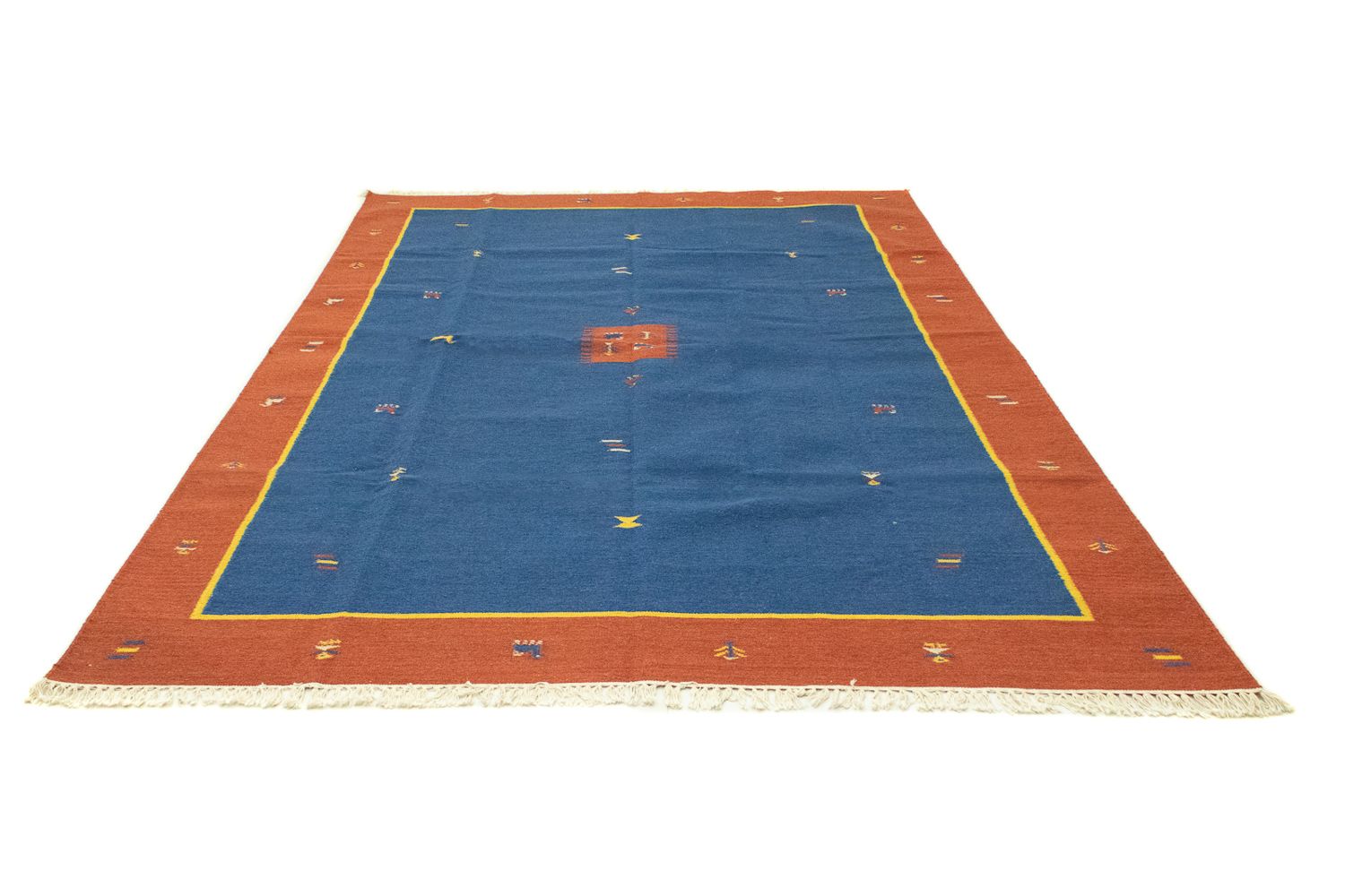 Tappeto Kelim - Tendenza - 300 x 200 cm - blu