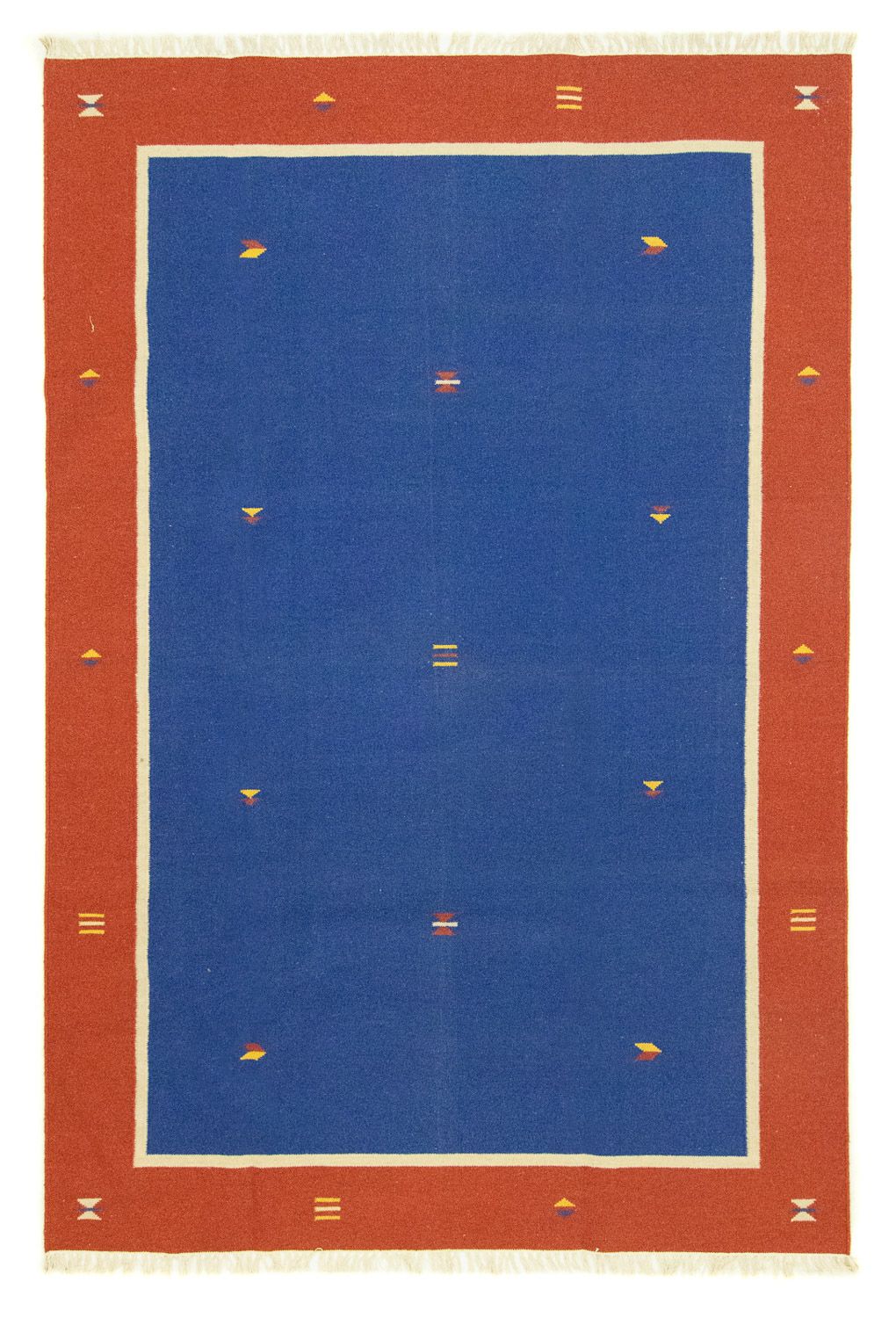 Tappeto Kelim - Tendenza - 300 x 200 cm - blu
