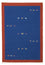 Tappeto Kelim - Tendenza - 180 x 120 cm - blu