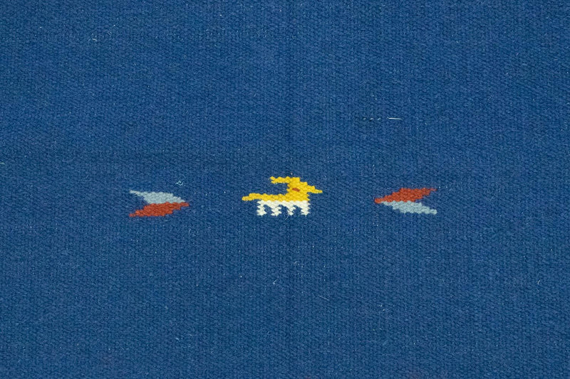 Tappeto Kelim - Tendenza - 180 x 120 cm - blu