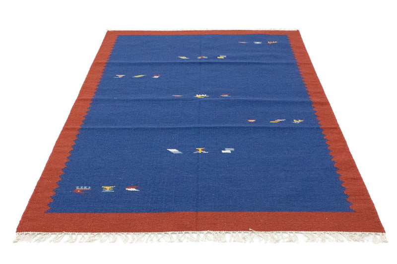 Tappeto Kelim - Tendenza - 180 x 120 cm - blu
