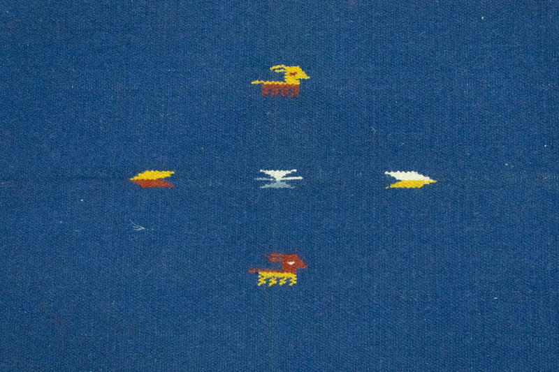 Tappeto Kelim - Tendenza - 180 x 120 cm - blu