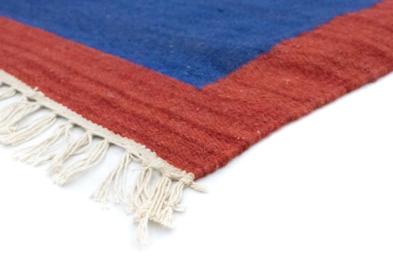 Tappeto Kelim - Tendenza - 180 x 120 cm - blu