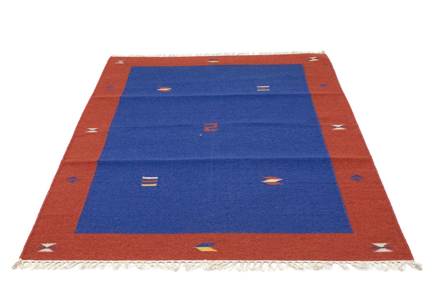 Tappeto Kelim - Tendenza - 180 x 120 cm - blu