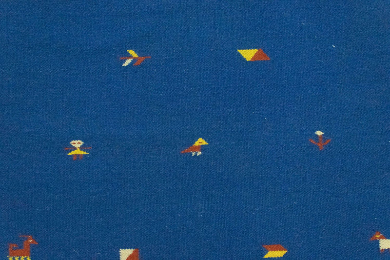 Tappeto Kelim - Tendenza - 180 x 120 cm - blu