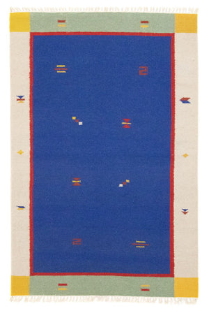 Tappeto Kelim - Tendenza - 180 x 120 cm - blu