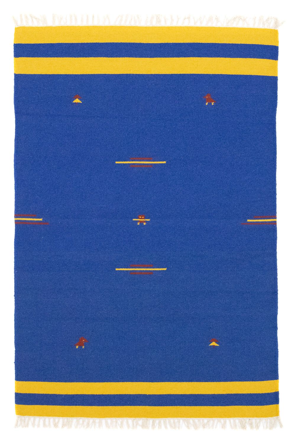 Tappeto Kelim - Tendenza - 180 x 120 cm - blu