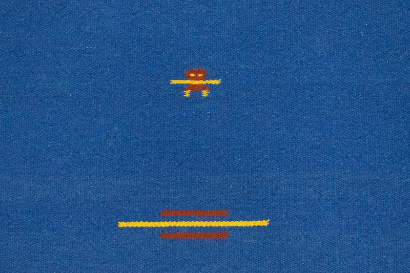 Tappeto Kelim - Tendenza - 180 x 120 cm - blu