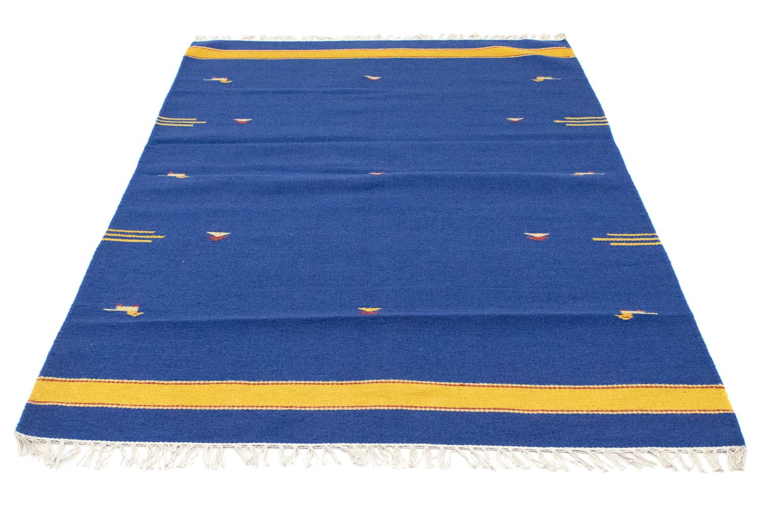Tappeto Kelim - Tendenza - 180 x 120 cm - blu