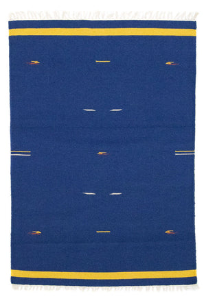 Tappeto Kelim - Tendenza - 180 x 120 cm - blu