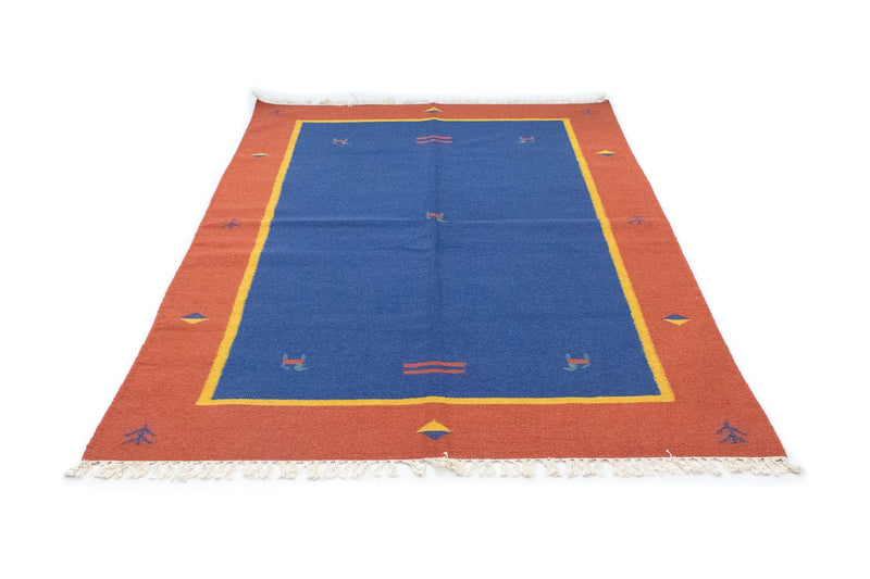 Tappeto Kelim - Tendenza - 200 x 140 cm - blu