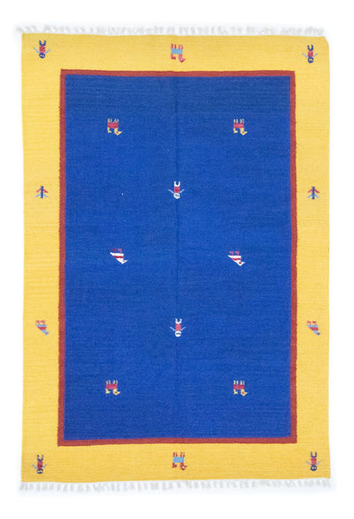Kilim moderno Tappeto 140x200cm - Tappeto di lana