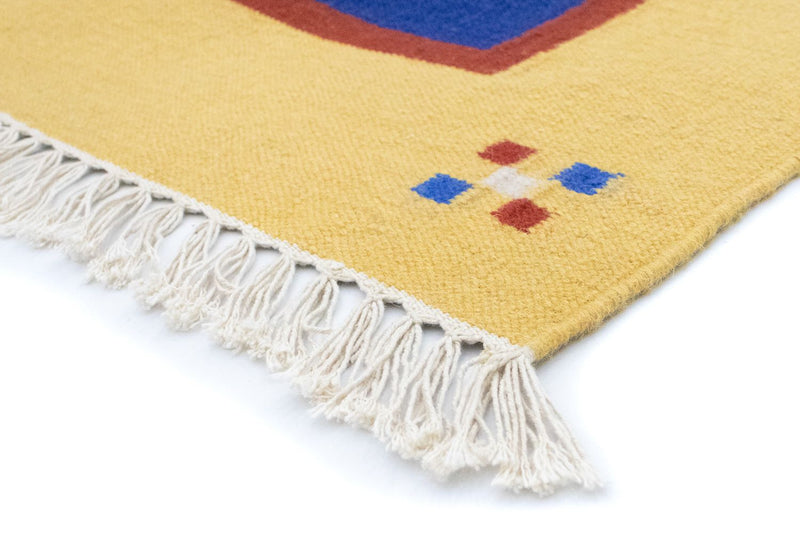 Tappeto Kelim - Tendenza - 200 x 140 cm - blu