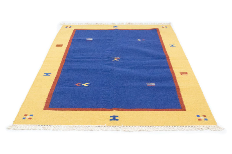 Tappeto Kelim - Tendenza - 200 x 140 cm - blu