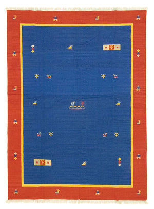 Tappeto Kelim - Tendenza - 300 x 200 cm - blu
