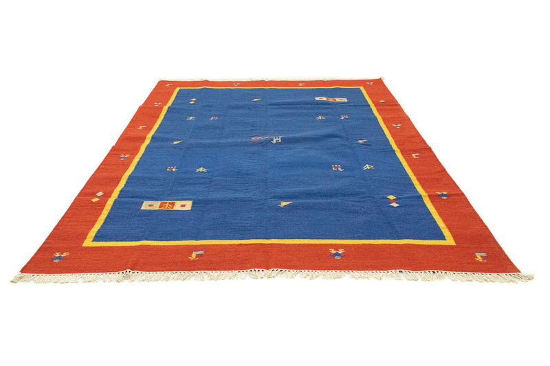 Tappeto Kelim - Tendenza - 300 x 200 cm - blu