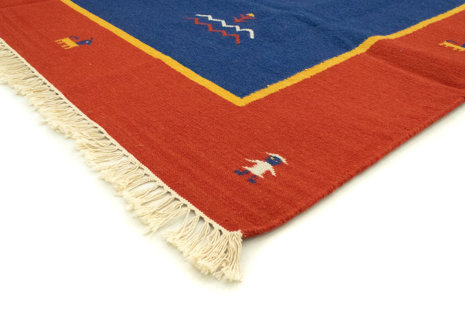 Tappeto Kelim - Tendenza - 300 x 200 cm - blu
