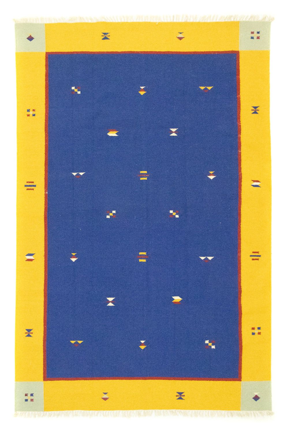 Tappeto Kelim - Tendenza - 300 x 200 cm - blu