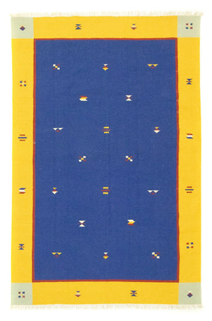 Tappeto Kelim - Tendenza - 300 x 200 cm - blu