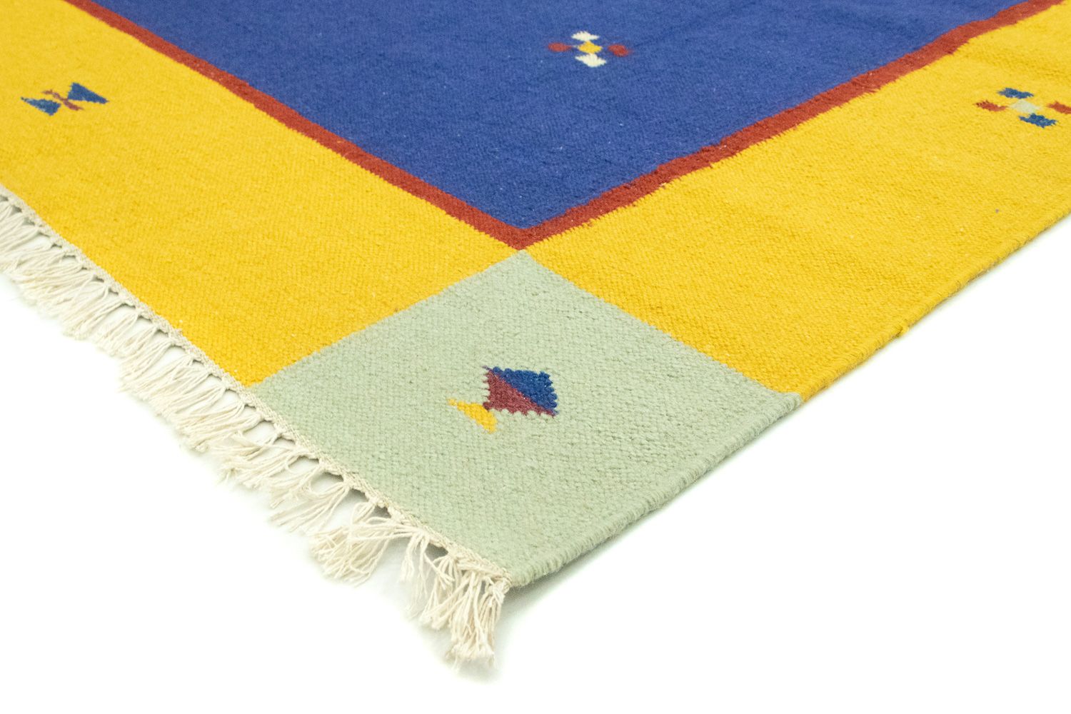 Tappeto Kelim - Tendenza - 300 x 200 cm - blu