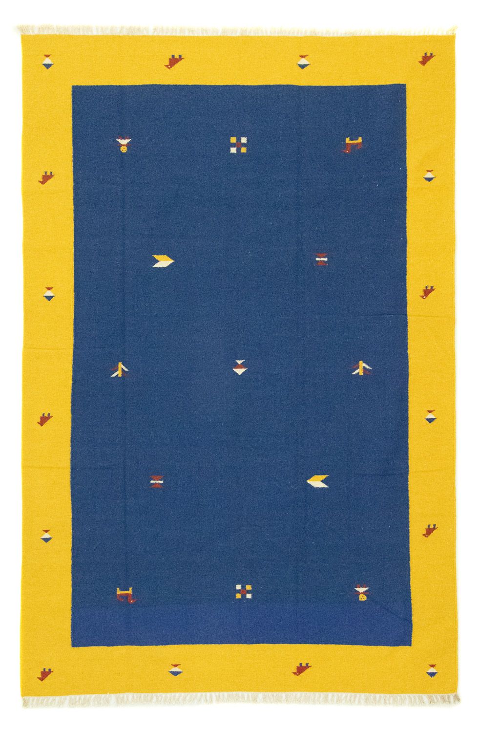 Tappeto Kelim - Tendenza - 300 x 200 cm - blu