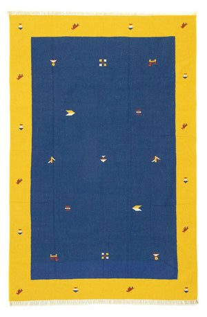 Tappeto Kelim - Tendenza - 300 x 200 cm - blu