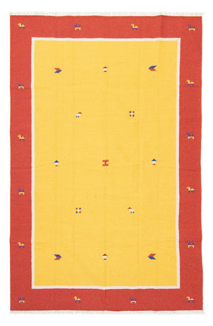Tappeto Kelim - Tendenza - 300 x 200 cm - giallo