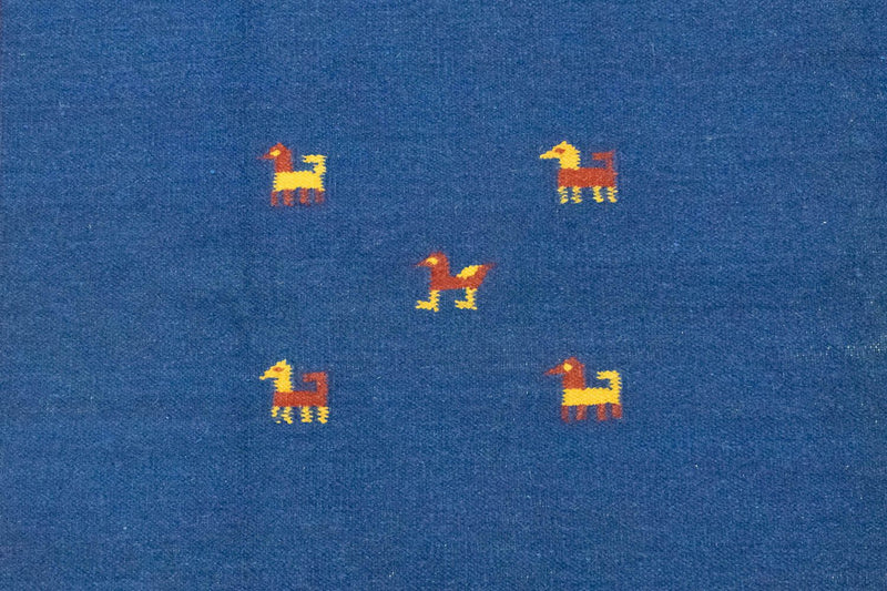 Tappeto Kelim - Tendenza - 300 x 200 cm - blu