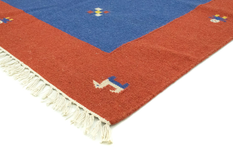 Tappeto Kelim - Tendenza - 300 x 200 cm - blu