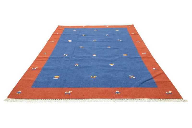 Tappeto Kelim - Tendenza - 300 x 200 cm - blu