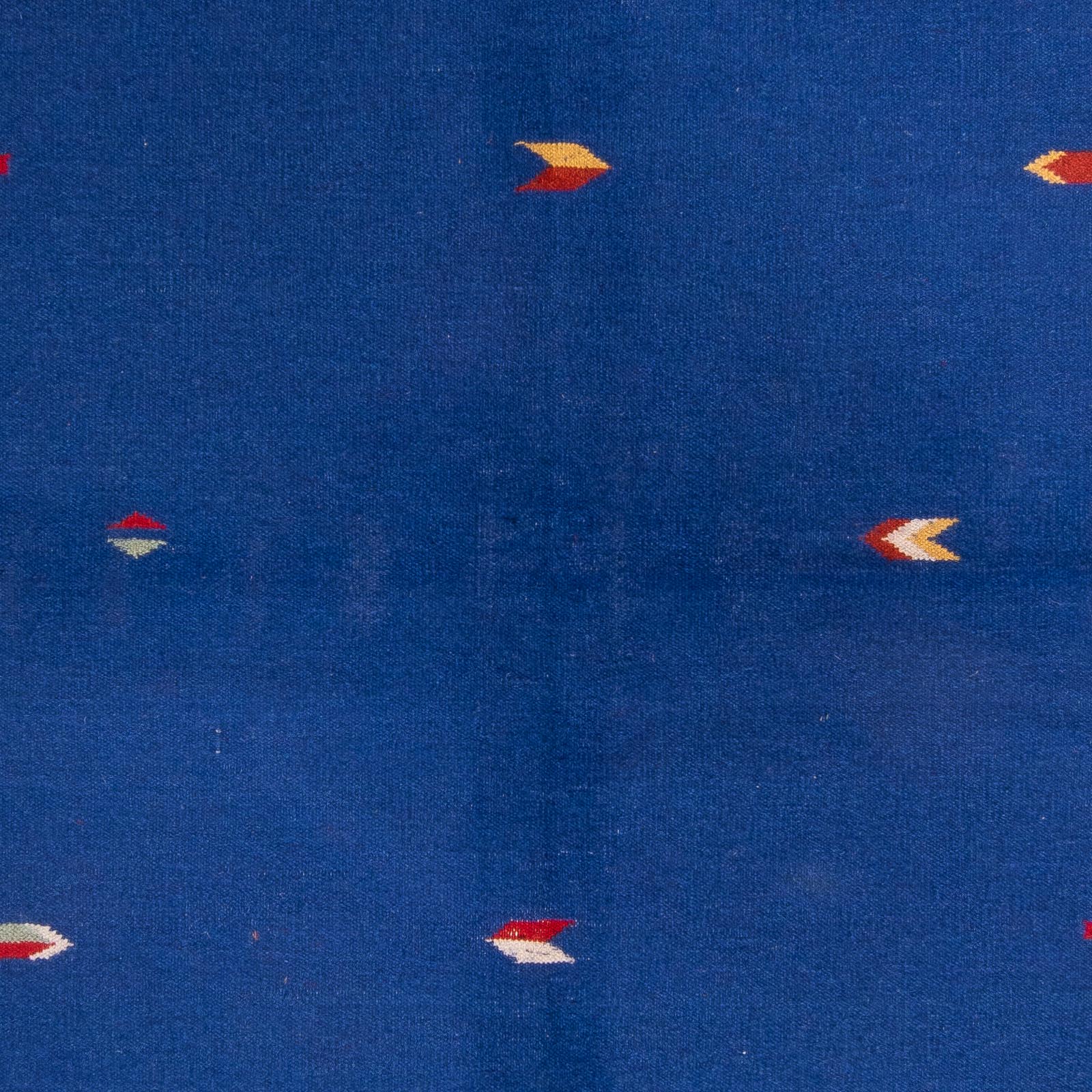 Tappeto Kelim - Tendenza - 240 x 170 cm - blu scuro