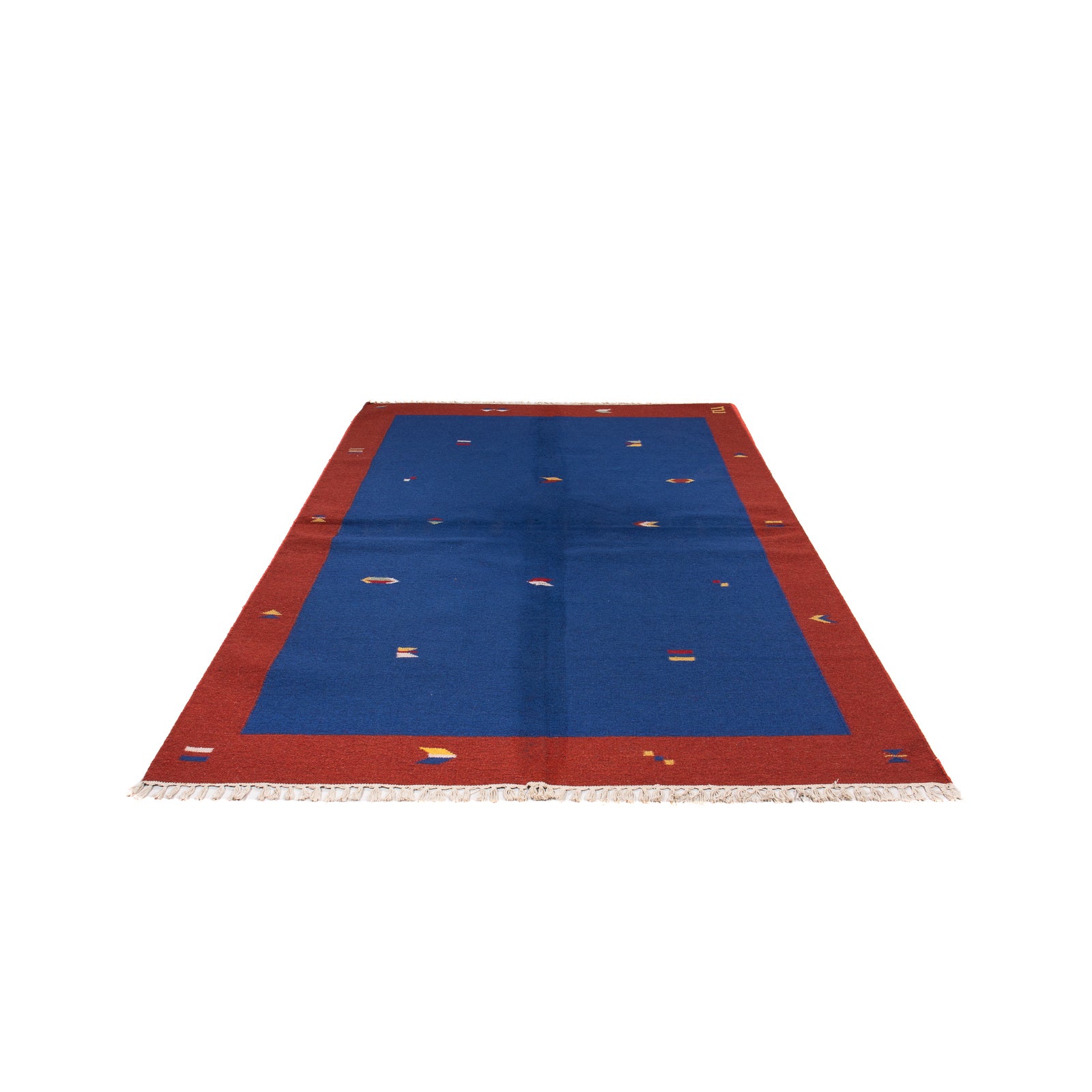 Tappeto Kelim - Tendenza - 240 x 170 cm - blu scuro